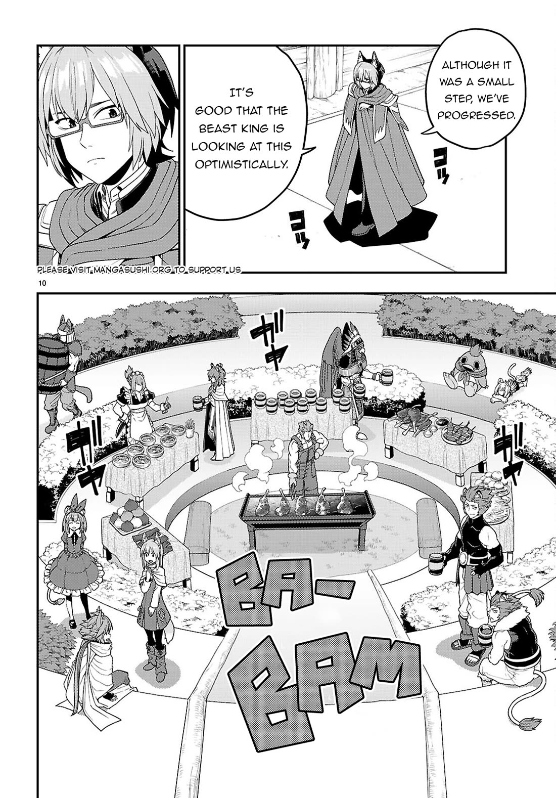 Konjiki no Moji Tsukai - Yuusha Yonin ni Makikomareta Unique Cheat Chapter 110 page 11 - Chapter 110: Visiting Pasion (2)