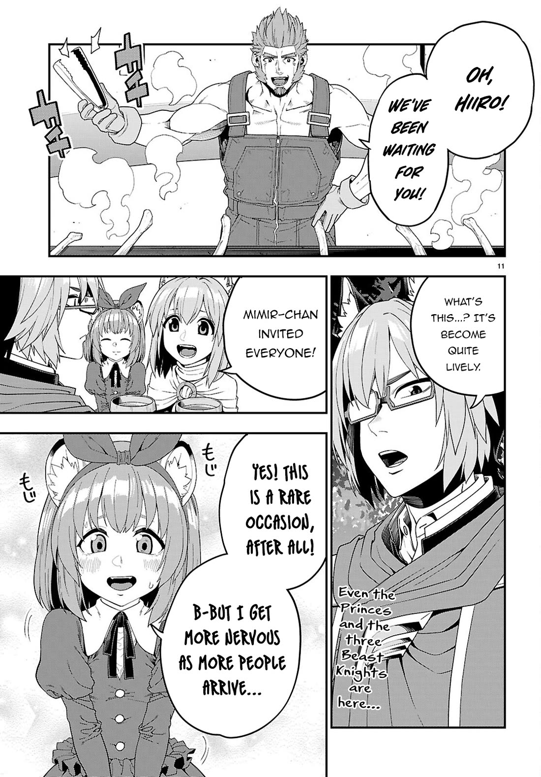 Konjiki no Moji Tsukai - Yuusha Yonin ni Makikomareta Unique Cheat Chapter 110 page 12 - Chapter 110: Visiting Pasion (2)