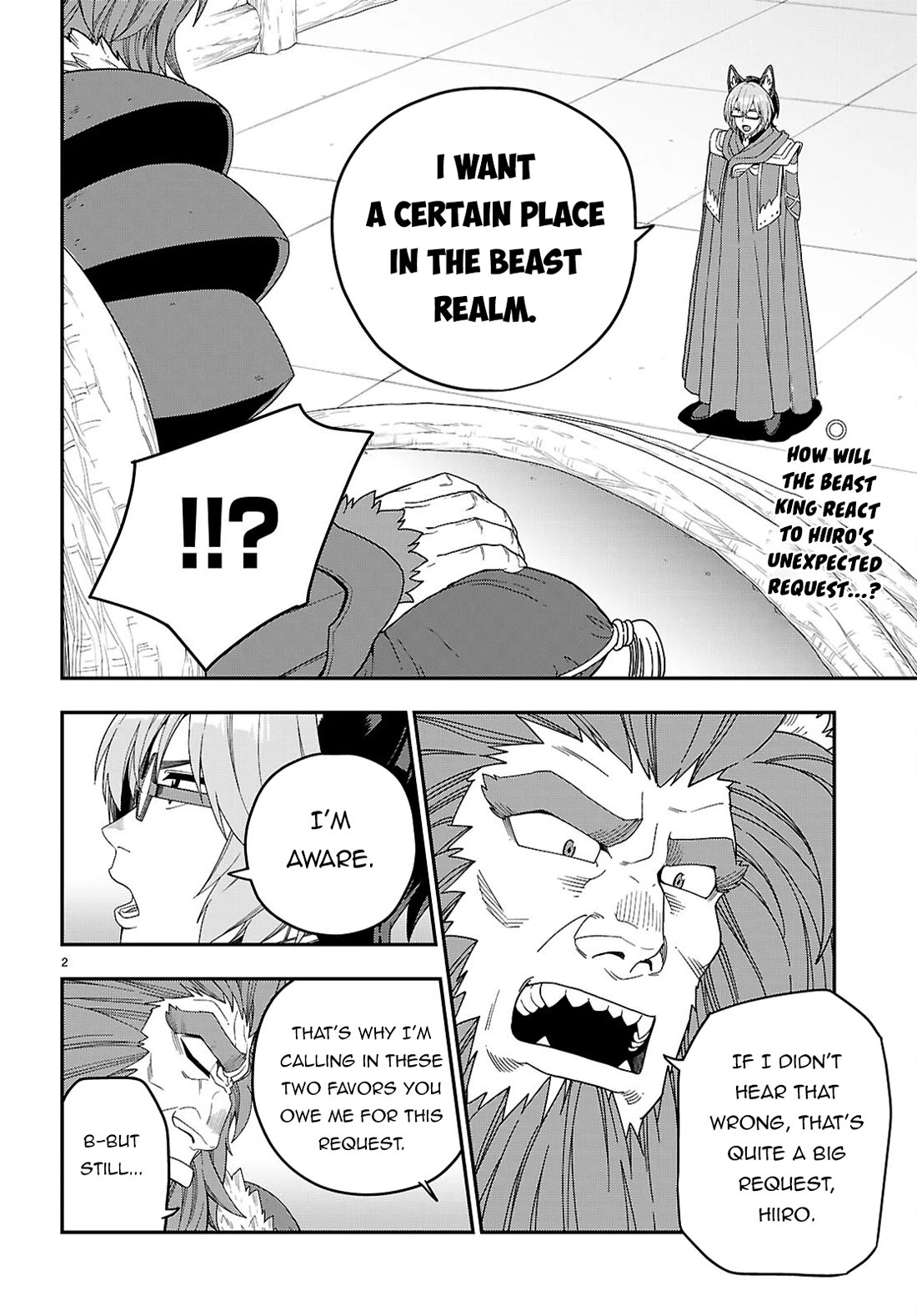 Konjiki no Moji Tsukai - Yuusha Yonin ni Makikomareta Unique Cheat Chapter 110 page 3 - Chapter 110: Visiting Pasion (2)