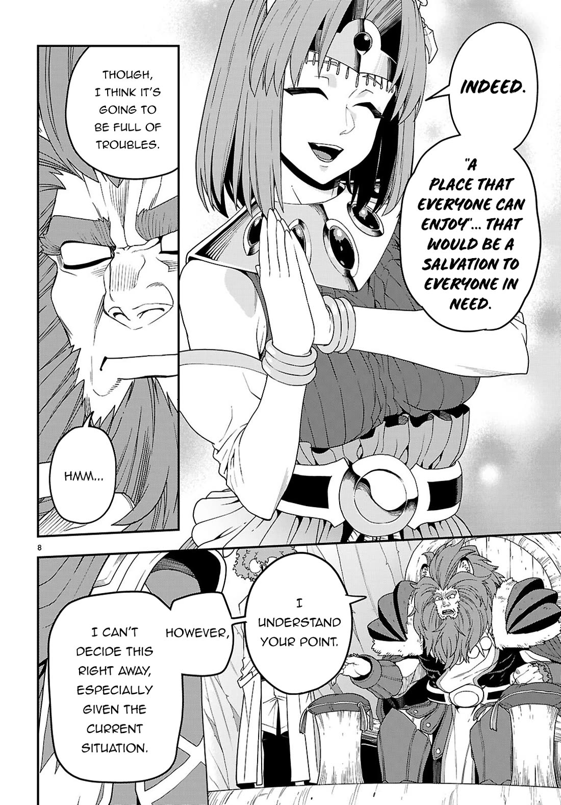 Konjiki no Moji Tsukai - Yuusha Yonin ni Makikomareta Unique Cheat Chapter 110 page 9 - Chapter 110: Visiting Pasion (2)