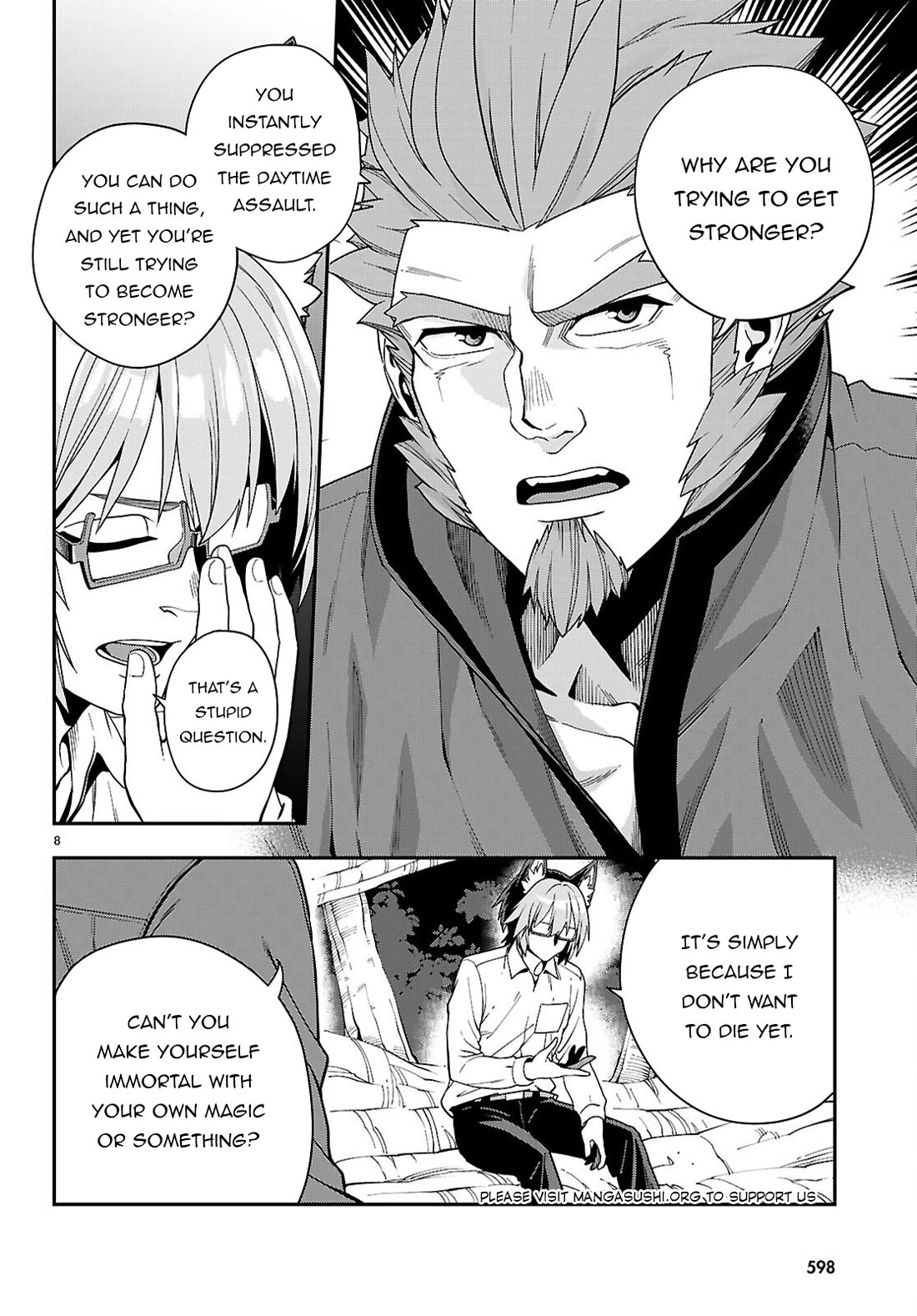 Konjiki no Moji Tsukai - Yuusha Yonin ni Makikomareta Unique Cheat Chapter 113 page 10 - Chapter 113: The Conspiracy of Matar Deus (3)