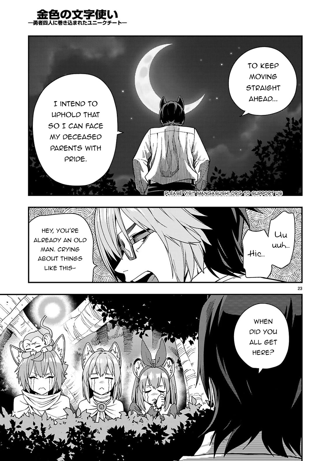 Konjiki no Moji Tsukai - Yuusha Yonin ni Makikomareta Unique Cheat Chapter 113 page 22 - Chapter 113: The Conspiracy of Matar Deus (3)