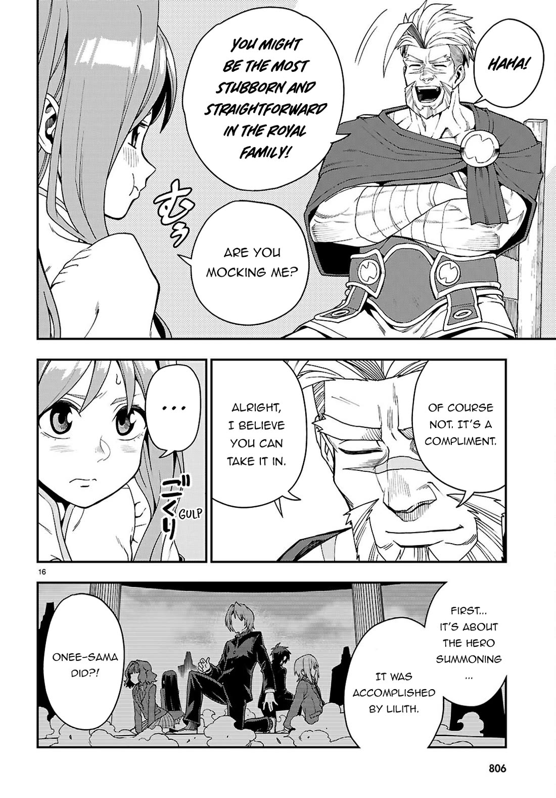 Konjiki no Moji Tsukai - Yuusha Yonin ni Makikomareta Unique Cheat Chapter 114 page 17 - Chapter 114: Crimson Dominion (1)