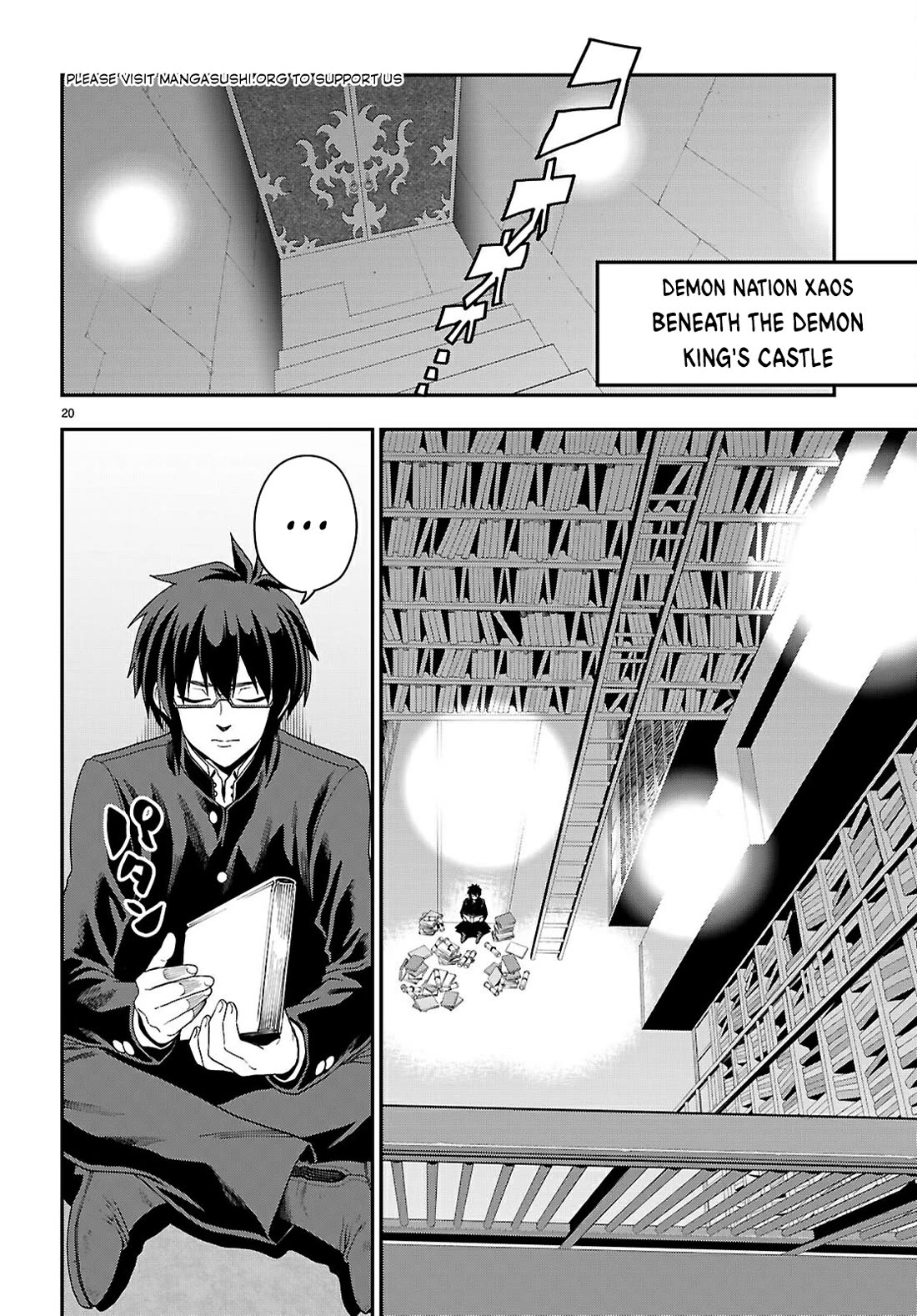 Konjiki no Moji Tsukai - Yuusha Yonin ni Makikomareta Unique Cheat Chapter 114 page 21 - Chapter 114: Crimson Dominion (1)