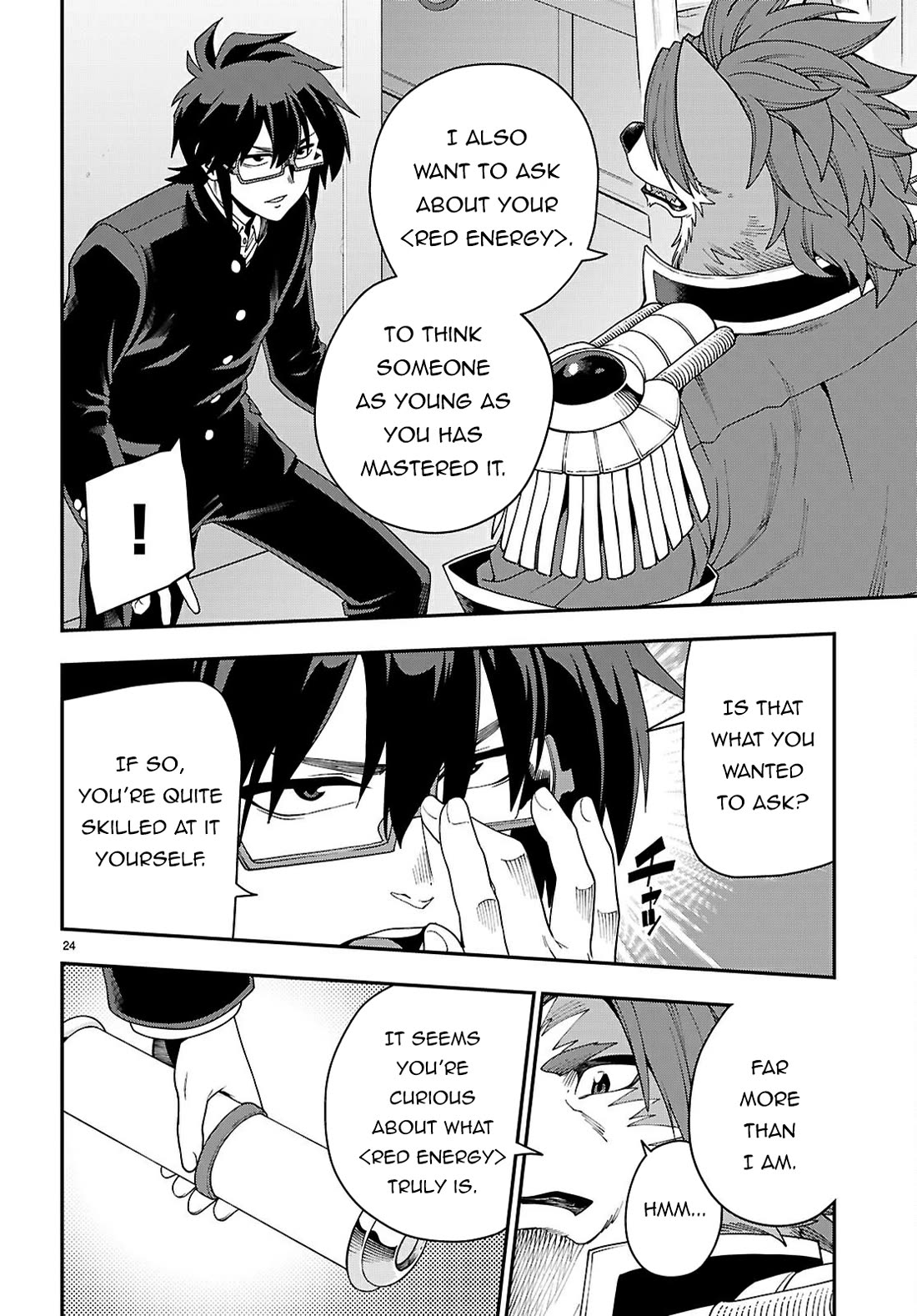 Konjiki no Moji Tsukai - Yuusha Yonin ni Makikomareta Unique Cheat Chapter 114 page 25 - Chapter 114: Crimson Dominion (1)