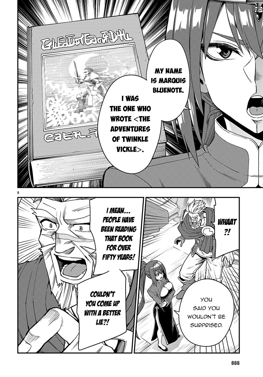 Konjiki no Moji Tsukai - Yuusha Yonin ni Makikomareta Unique Cheat Chapter 115 page 9 - Chapter 115: Crimson Dominion (2)