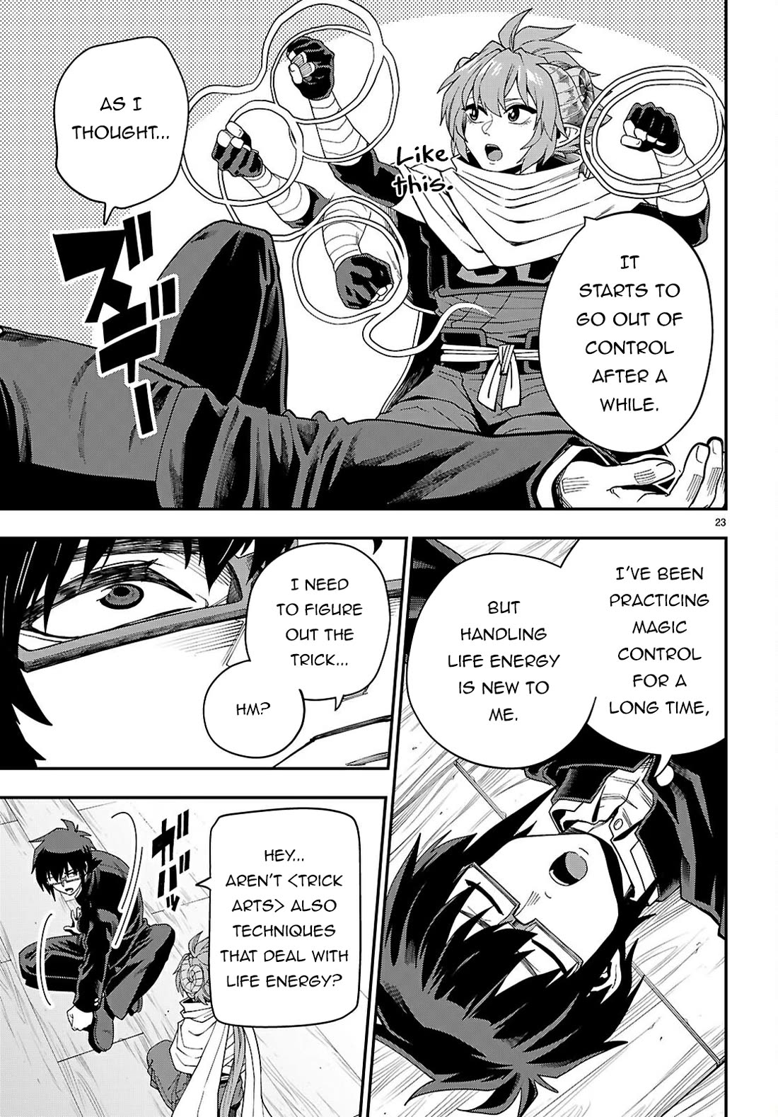 Konjiki no Moji Tsukai - Yuusha Yonin ni Makikomareta Unique Cheat Chapter 116 page 25 - Chapter 116: Crimson Dominion (3)