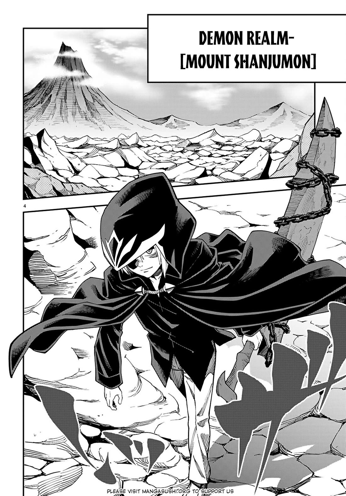 Konjiki no Moji Tsukai - Yuusha Yonin ni Makikomareta Unique Cheat Chapter 117 page 5 - Chapter 117: The Core of the First Demon Lord (1)