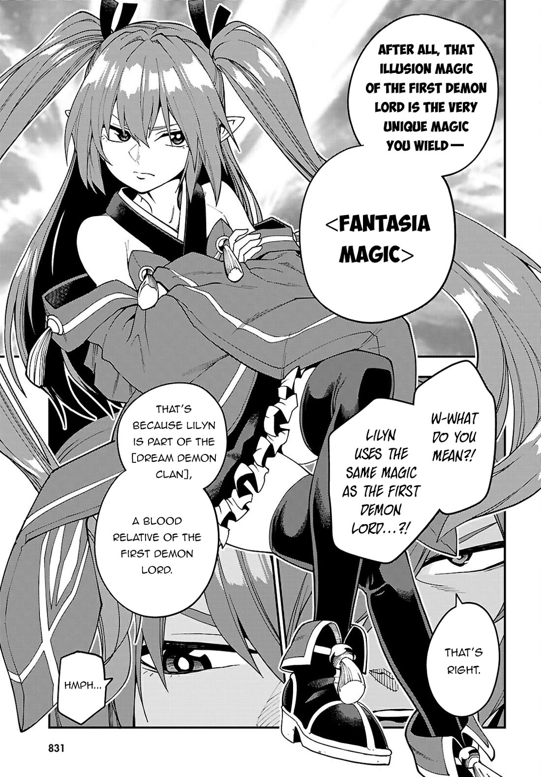 Konjiki no Moji Tsukai - Yuusha Yonin ni Makikomareta Unique Cheat Chapter 118 page 12 - Chapter 118: The Core of the First Demon Lord (2)