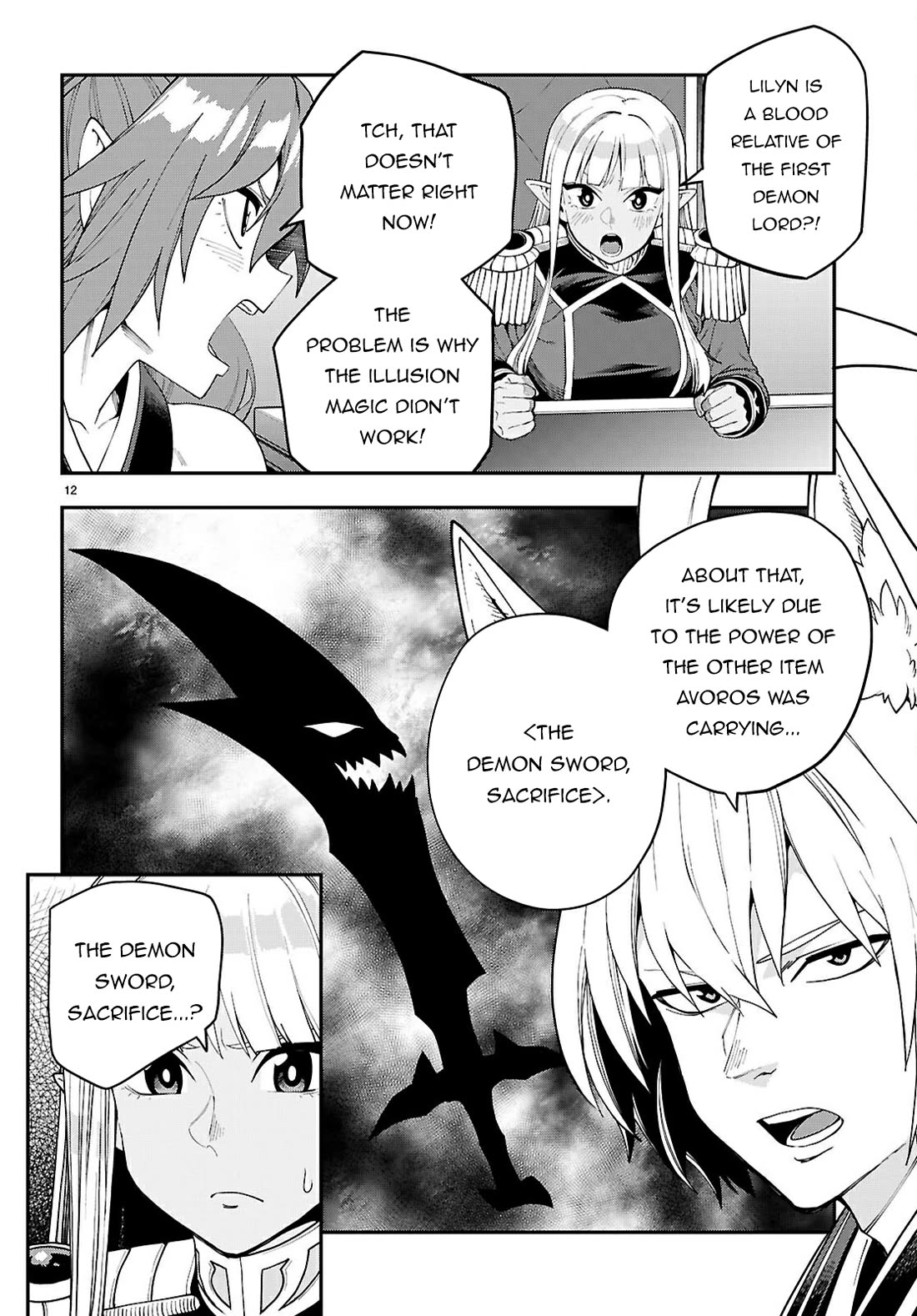 Konjiki no Moji Tsukai - Yuusha Yonin ni Makikomareta Unique Cheat Chapter 118 page 13 - Chapter 118: The Core of the First Demon Lord (2)