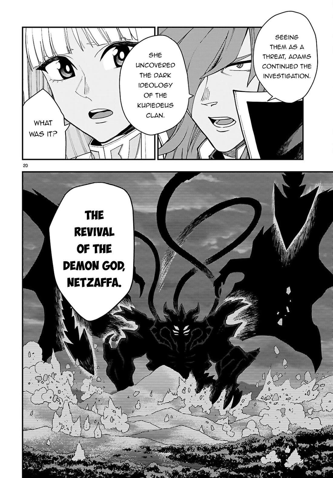 Konjiki no Moji Tsukai - Yuusha Yonin ni Makikomareta Unique Cheat Chapter 118 page 21 - Chapter 118: The Core of the First Demon Lord (2)