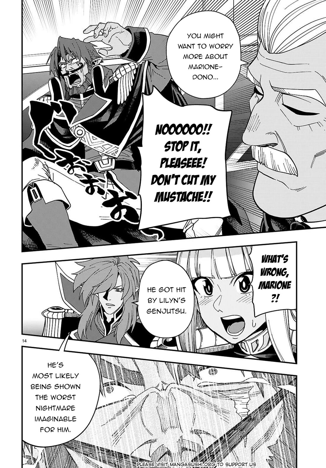Konjiki no Moji Tsukai - Yuusha Yonin ni Makikomareta Unique Cheat Chapter 119 page 17 - Chapter 119: The Core of the First Demon Lord (3)