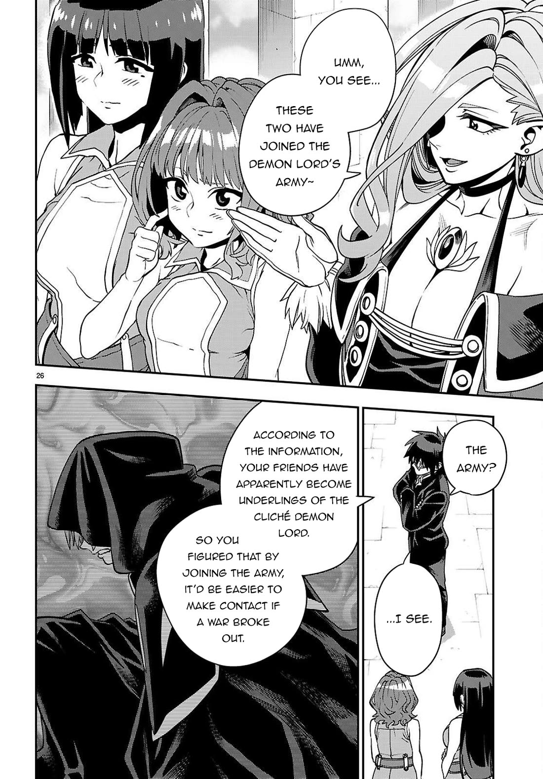 Konjiki no Moji Tsukai - Yuusha Yonin ni Makikomareta Unique Cheat Chapter 120 page 27 - Chapter 120