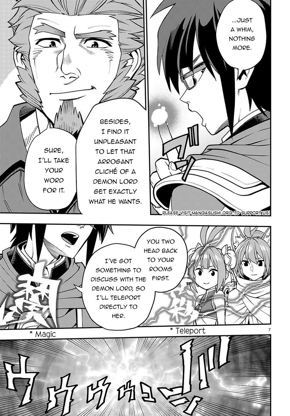 Konjiki no Moji Tsukai - Yuusha Yonin ni Makikomareta Unique Cheat Chapter 120 page 8 - Chapter 120