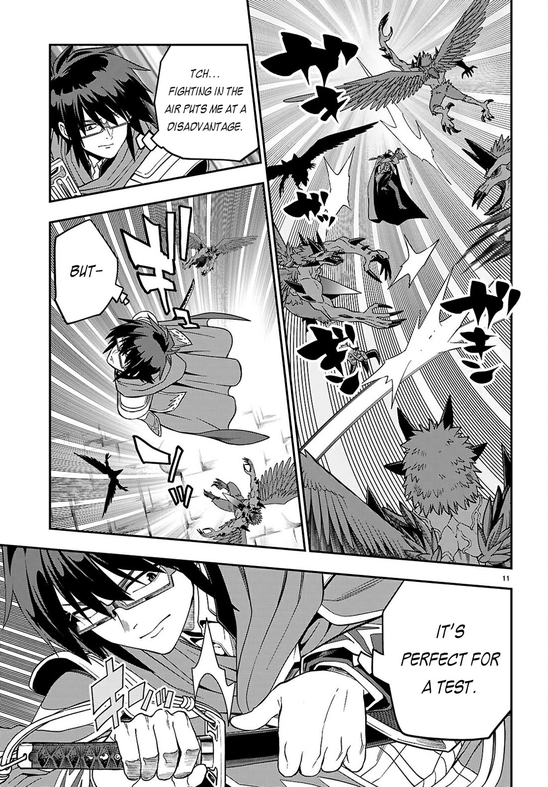 Konjiki no Moji Tsukai - Yuusha Yonin ni Makikomareta Unique Cheat Chapter 122 page 12 - Chapter 122