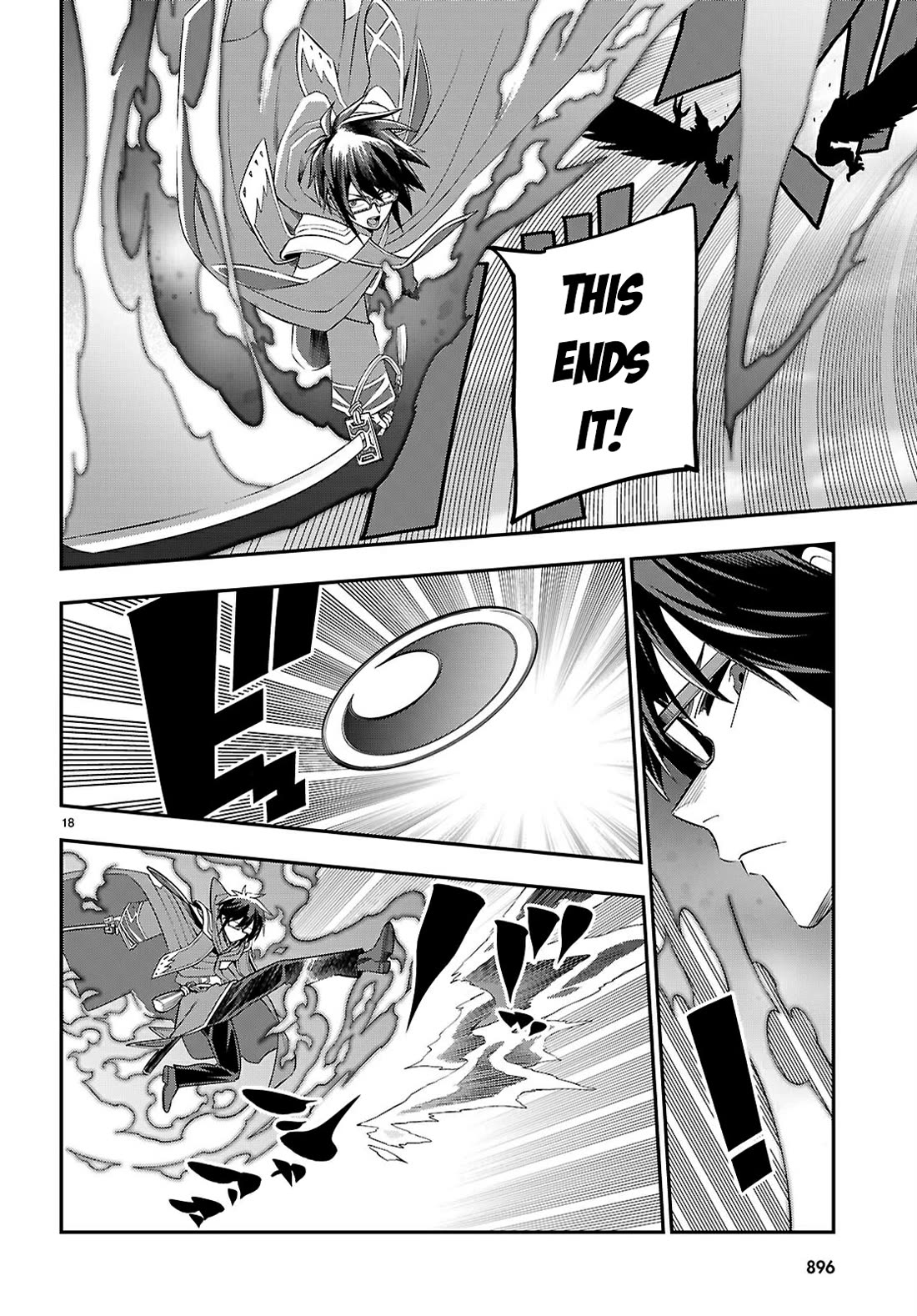 Konjiki no Moji Tsukai - Yuusha Yonin ni Makikomareta Unique Cheat Chapter 122 page 19 - Chapter 122