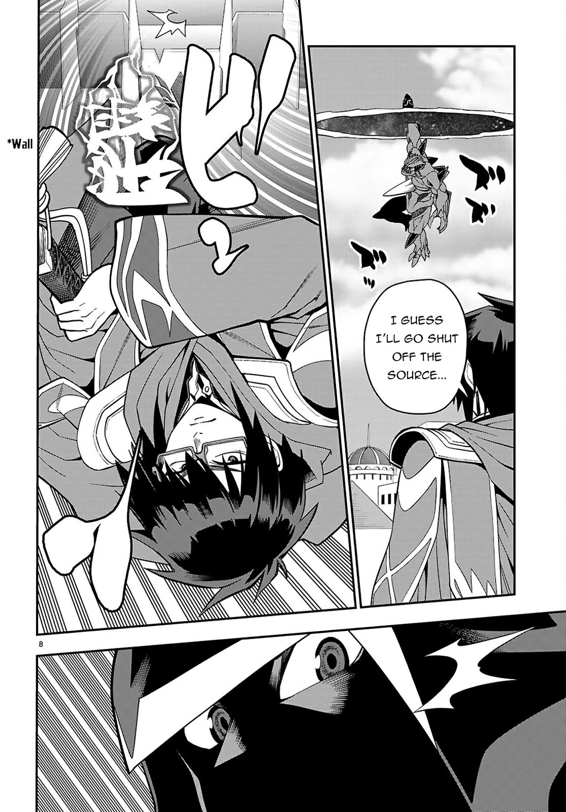 Konjiki no Moji Tsukai - Yuusha Yonin ni Makikomareta Unique Cheat Chapter 122 page 9 - Chapter 122