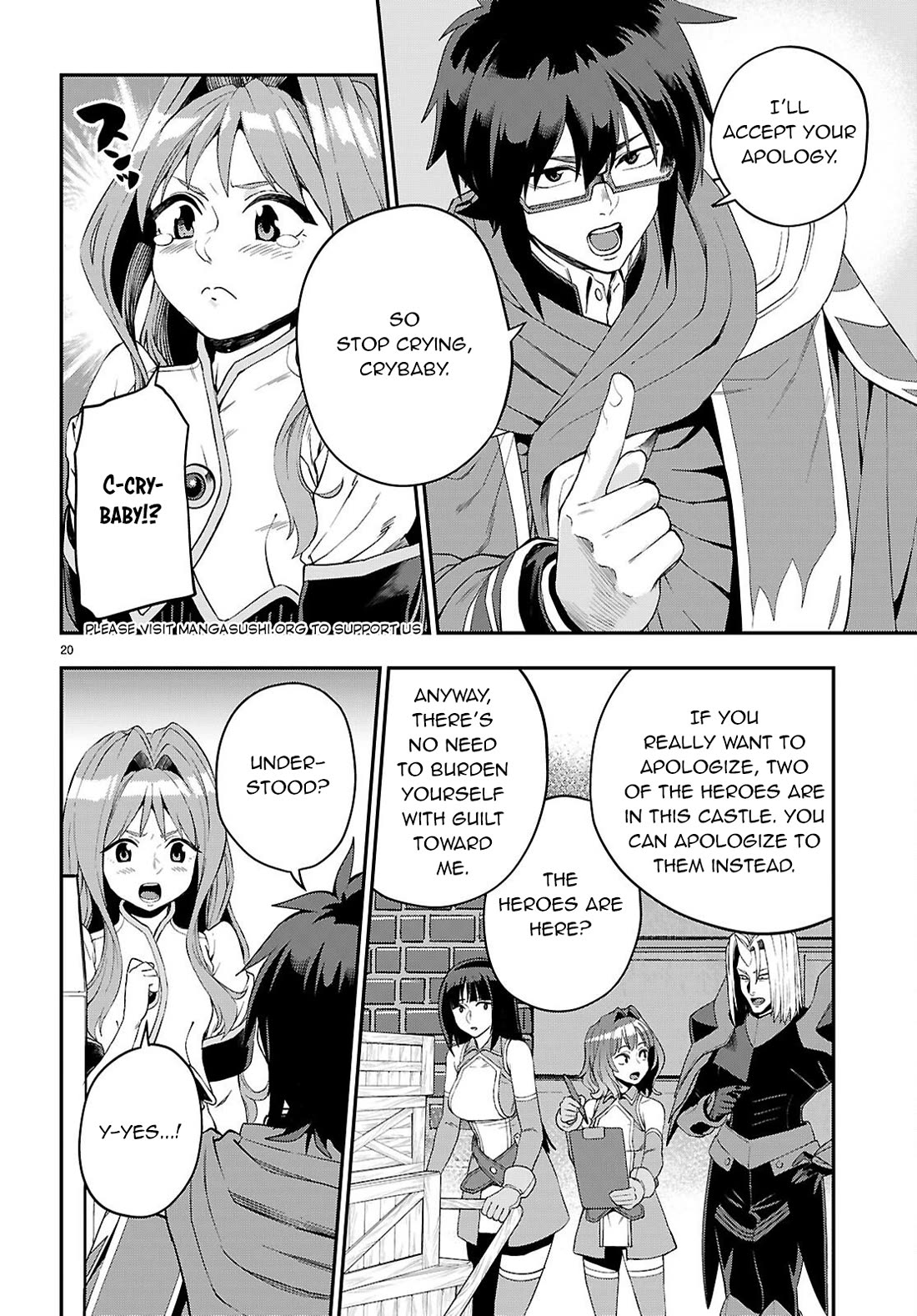 Konjiki no Moji Tsukai - Yuusha Yonin ni Makikomareta Unique Cheat Chapter 123 page 20 - Chapter 123