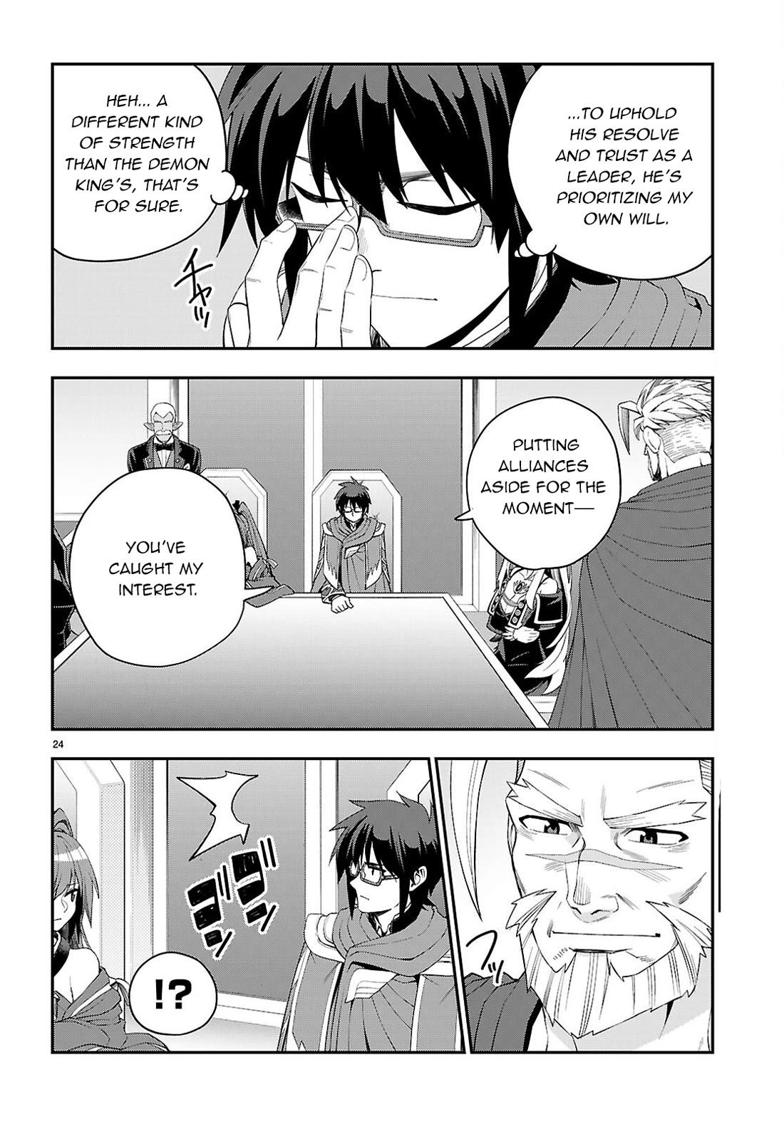 Konjiki no Moji Tsukai - Yuusha Yonin ni Makikomareta Unique Cheat Chapter 123 page 24 - Chapter 123