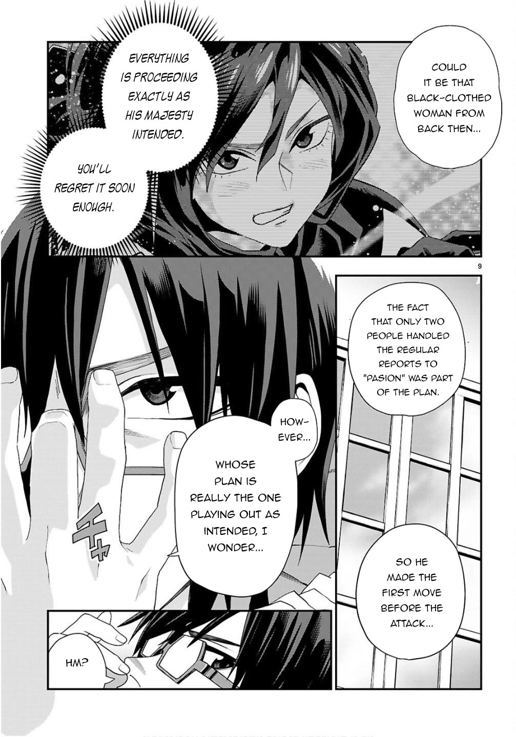 Konjiki no Moji Tsukai - Yuusha Yonin ni Makikomareta Unique Cheat Chapter 124 page 10 - Chapter 124