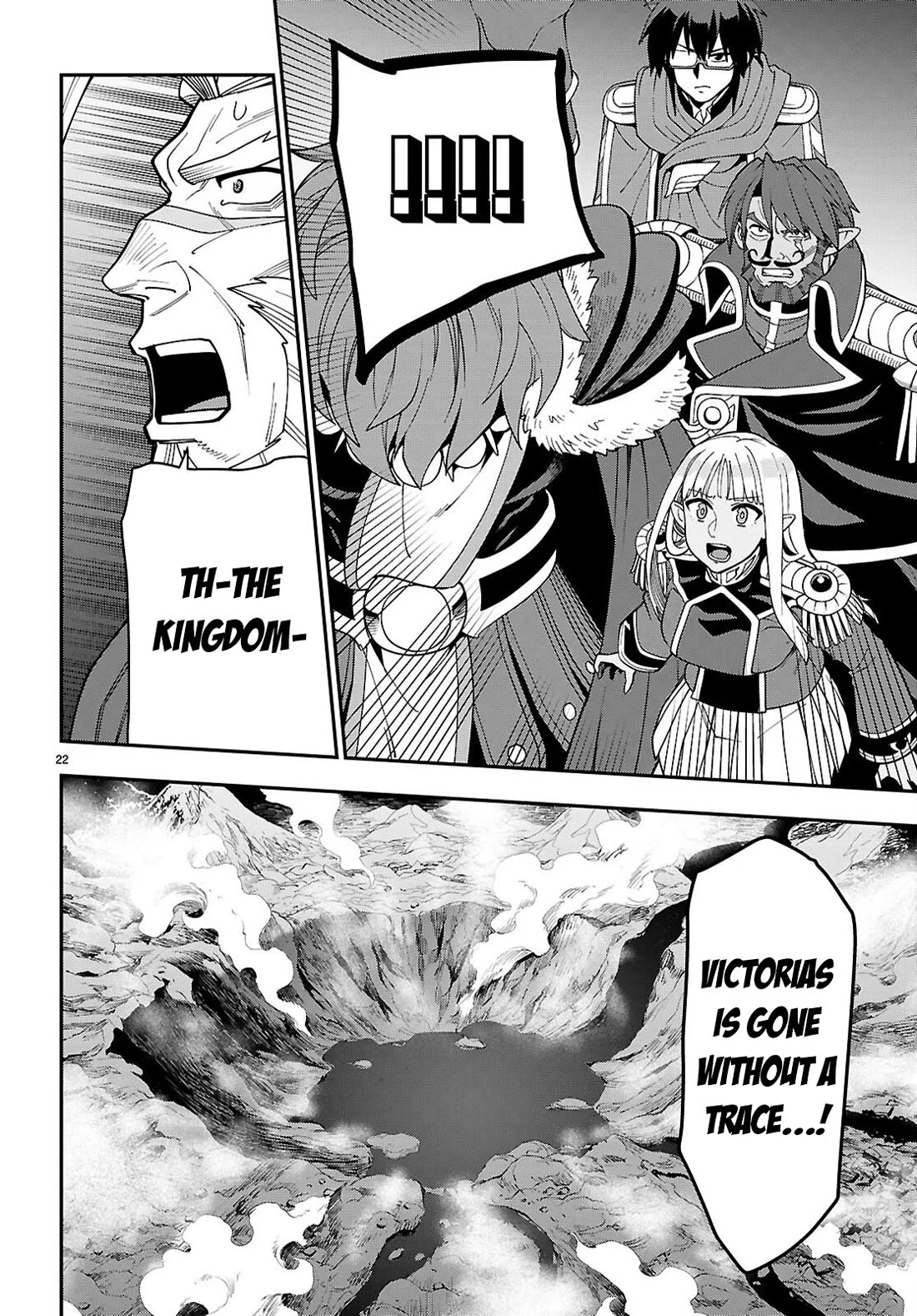 Konjiki no Moji Tsukai - Yuusha Yonin ni Makikomareta Unique Cheat Chapter 126 page 22 - Chapter 126