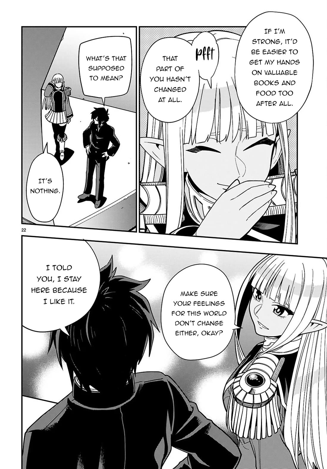 Konjiki no Moji Tsukai - Yuusha Yonin ni Makikomareta Unique Cheat Chapter 127 page 23 - Chapter 127