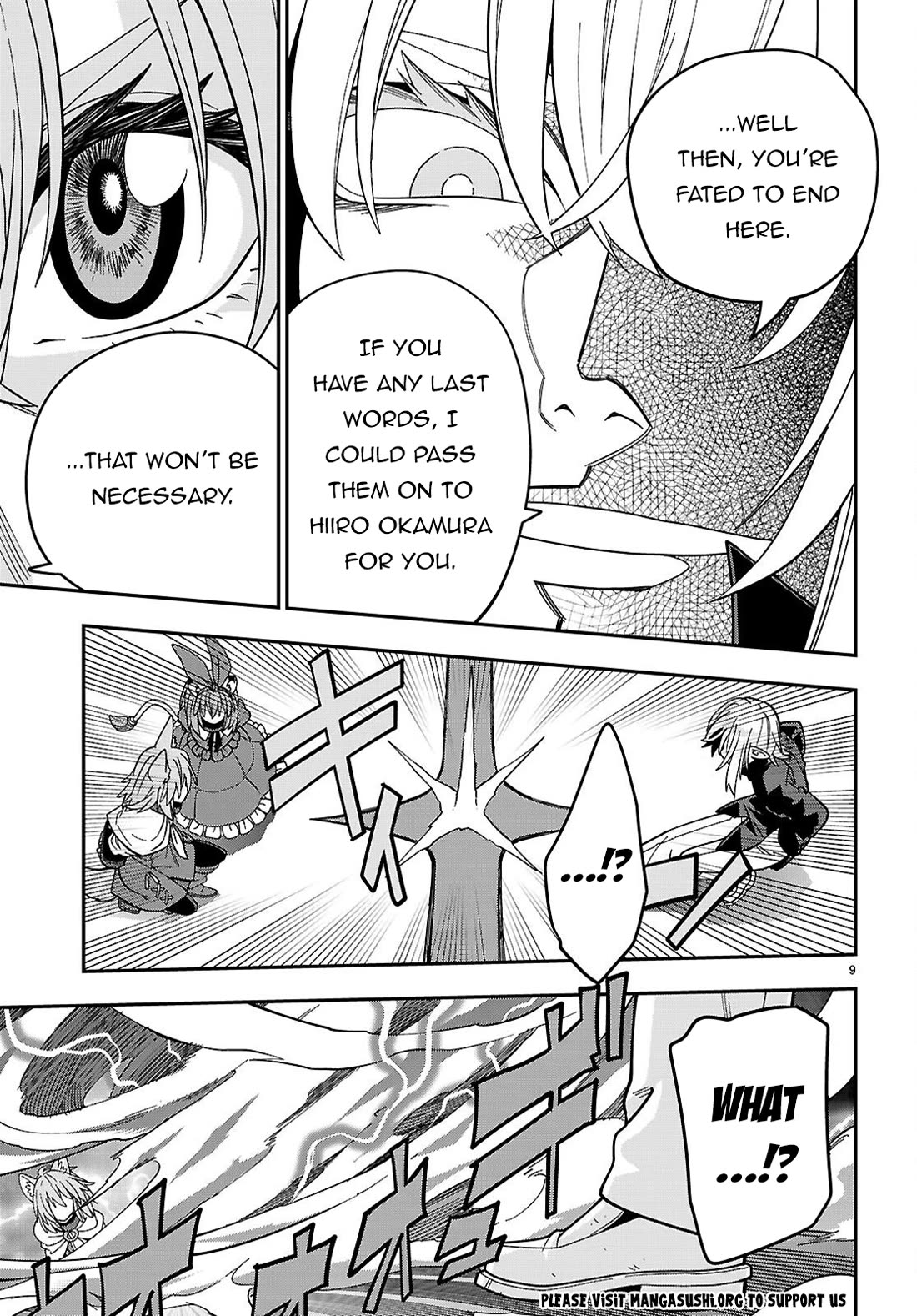 Konjiki no Moji Tsukai - Yuusha Yonin ni Makikomareta Unique Cheat Chapter 128 page 10 - Chapter 128