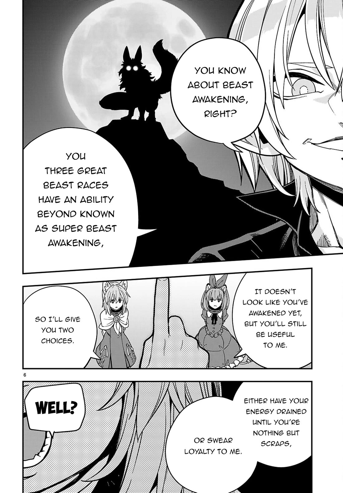 Konjiki no Moji Tsukai - Yuusha Yonin ni Makikomareta Unique Cheat Chapter 128 page 7 - Chapter 128