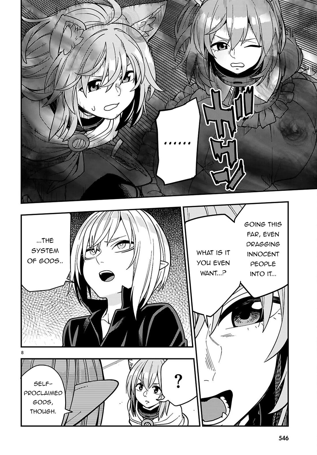 Konjiki no Moji Tsukai - Yuusha Yonin ni Makikomareta Unique Cheat Chapter 128 page 9 - Chapter 128