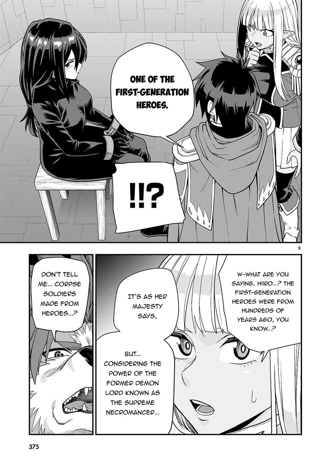 Konjiki no Moji Tsukai - Yuusha Yonin ni Makikomareta Unique Cheat Chapter 129 page 10 - Chapter 129