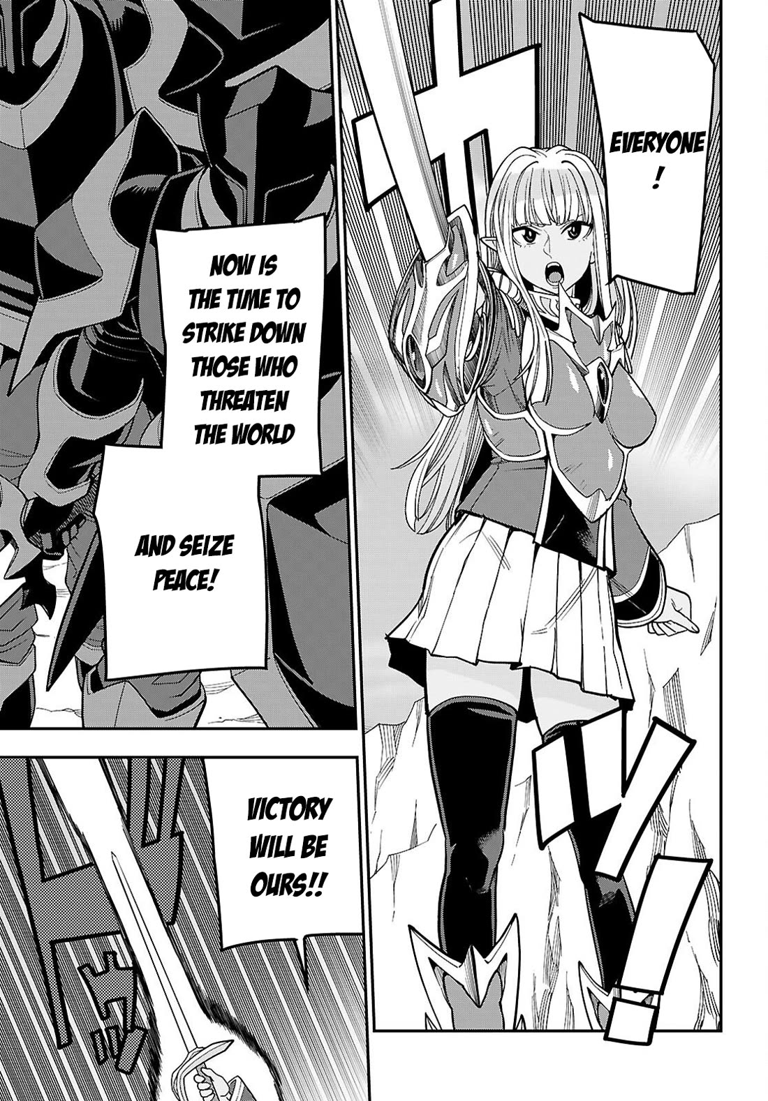 Konjiki no Moji Tsukai - Yuusha Yonin ni Makikomareta Unique Cheat Chapter 130 page 8 - Chapter 130