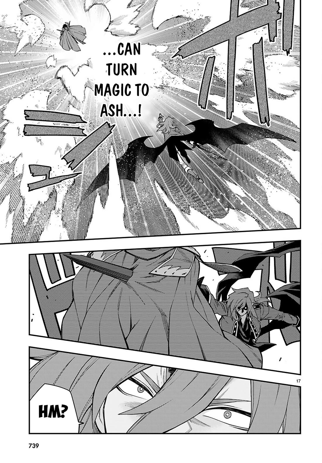 Konjiki no Moji Tsukai - Yuusha Yonin ni Makikomareta Unique Cheat Chapter 131 page 18 - Chapter 131