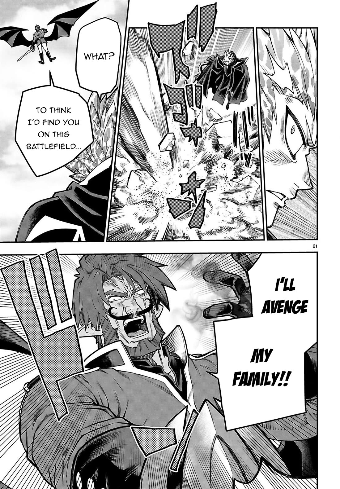 Konjiki no Moji Tsukai - Yuusha Yonin ni Makikomareta Unique Cheat Chapter 131 page 22 - Chapter 131