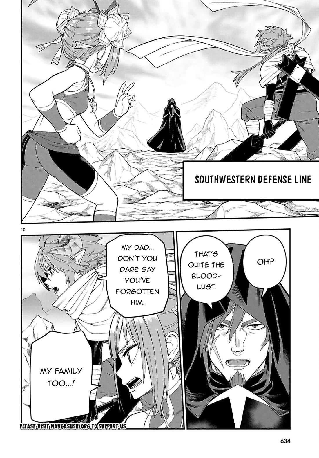 Konjiki no Moji Tsukai - Yuusha Yonin ni Makikomareta Unique Cheat Chapter 132 page 11 - Chapter 132