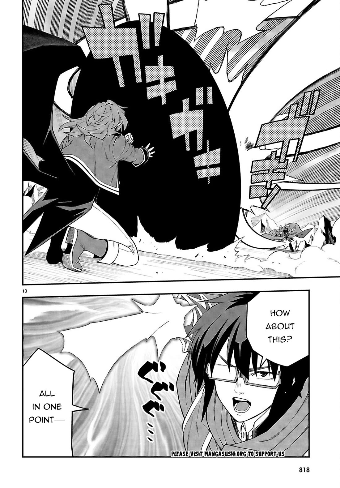 Konjiki no Moji Tsukai - Yuusha Yonin ni Makikomareta Unique Cheat Chapter 133 page 11 - Chapter 133