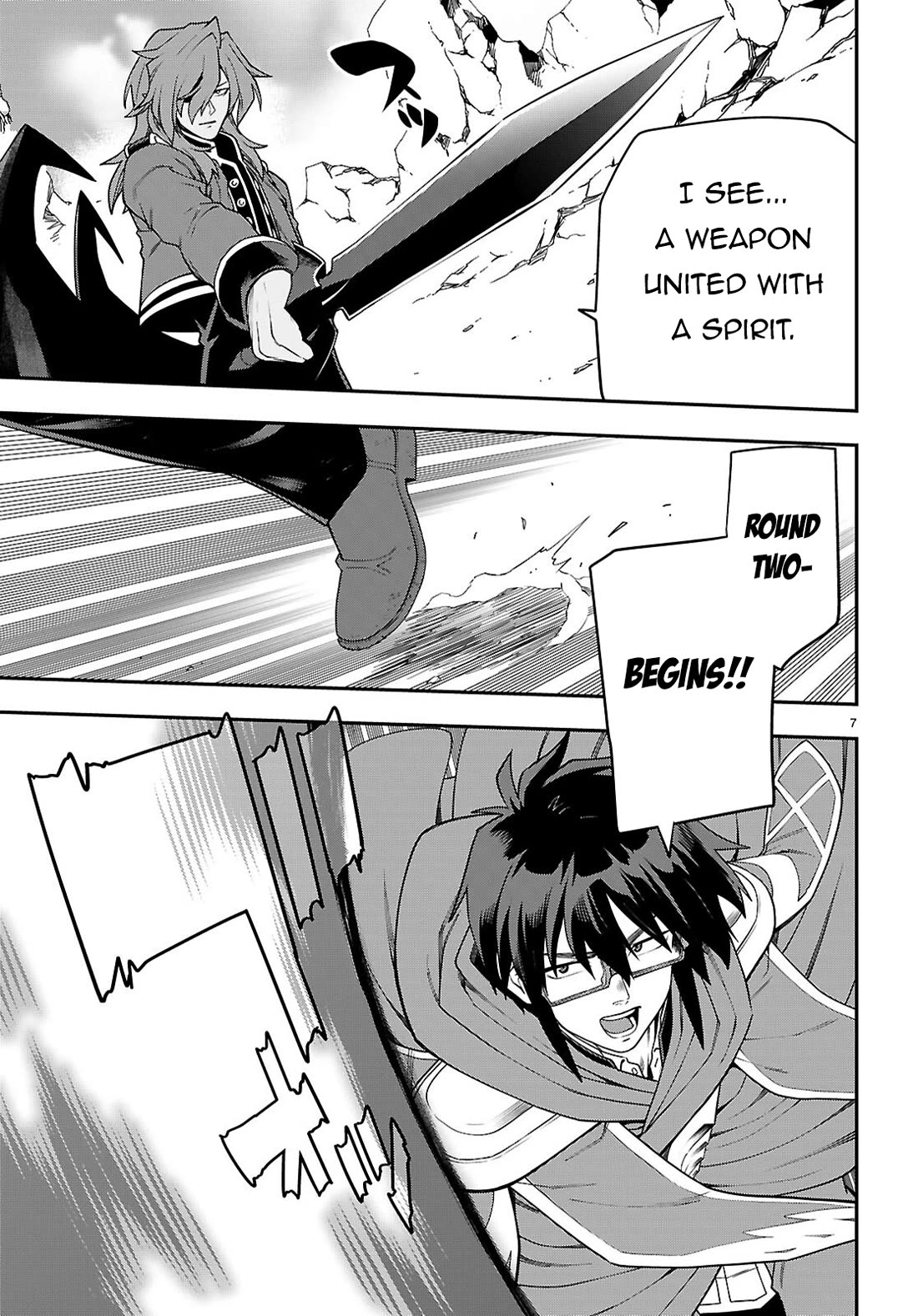 Konjiki no Moji Tsukai - Yuusha Yonin ni Makikomareta Unique Cheat Chapter 133 page 8 - Chapter 133