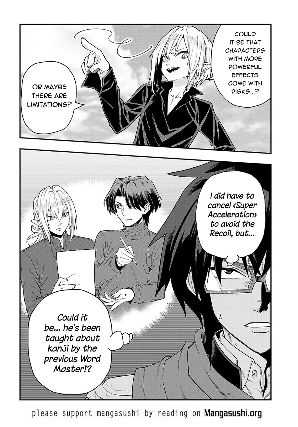 Konjiki no Moji Tsukai - Yuusha Yonin ni Makikomareta Unique Cheat Chapter 134 page 18 - Chapter 134