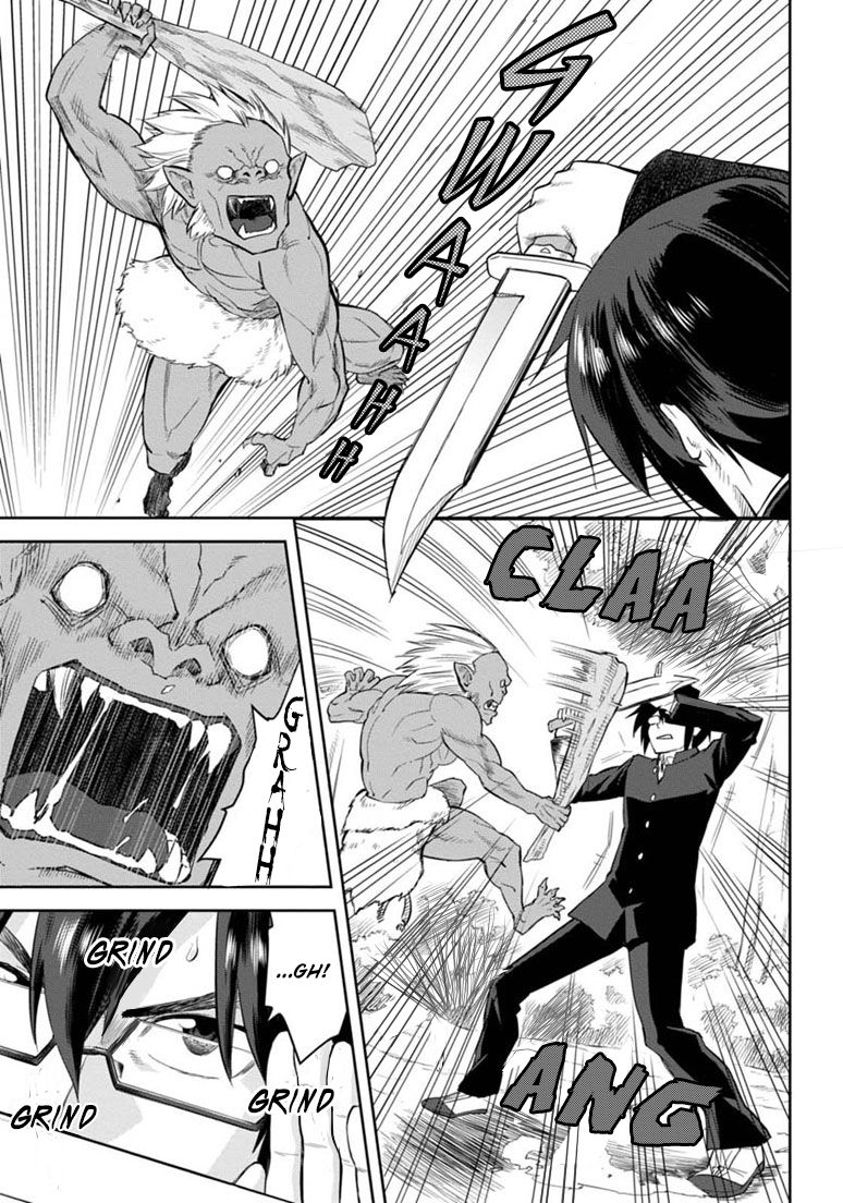Konjiki no Moji Tsukai - Yuusha Yonin ni Makikomareta Unique Cheat Chapter 3.3 page 9 - Chapter 3 : Dragged into a Different World, Part 3