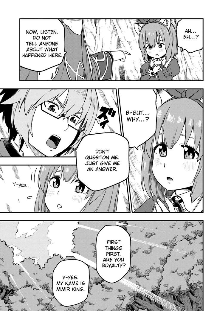 Konjiki no Moji Tsukai - Yuusha Yonin ni Makikomareta Unique Cheat Chapter 31 page 21 - Chapter 31 : A Test And a Chance Meeting, Part 2