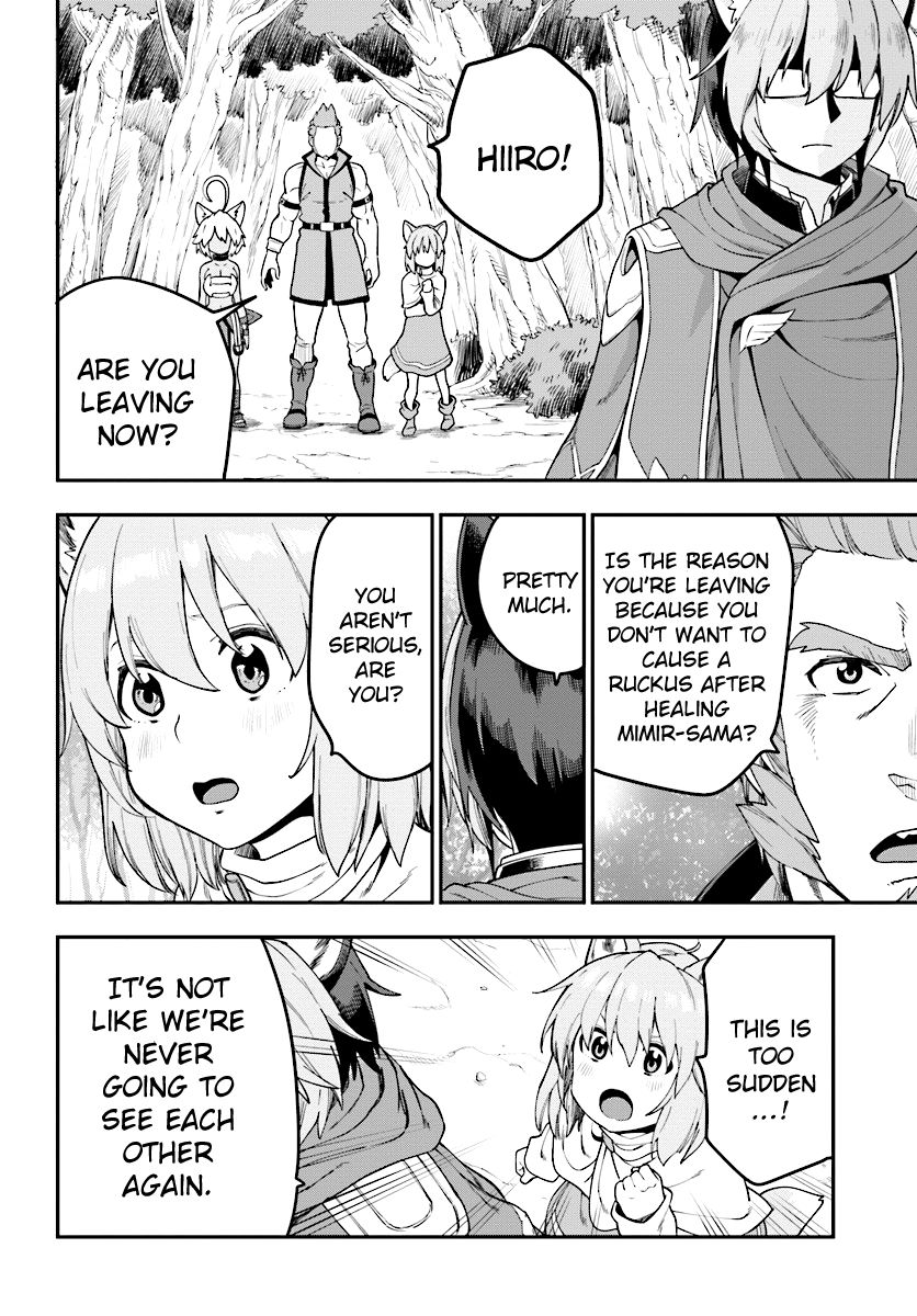 Konjiki no Moji Tsukai - Yuusha Yonin ni Makikomareta Unique Cheat Chapter 35 page 10 - Chapter 35 : Parting and Departure