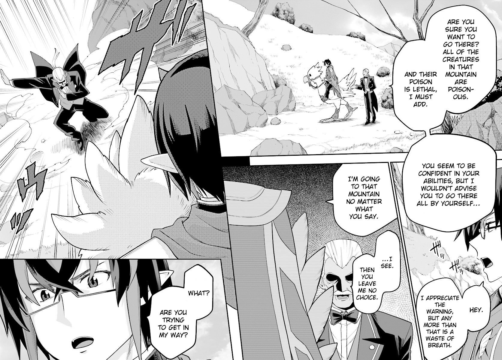 Konjiki no Moji Tsukai - Yuusha Yonin ni Makikomareta Unique Cheat Chapter 36 page 21 - Chapter 36
