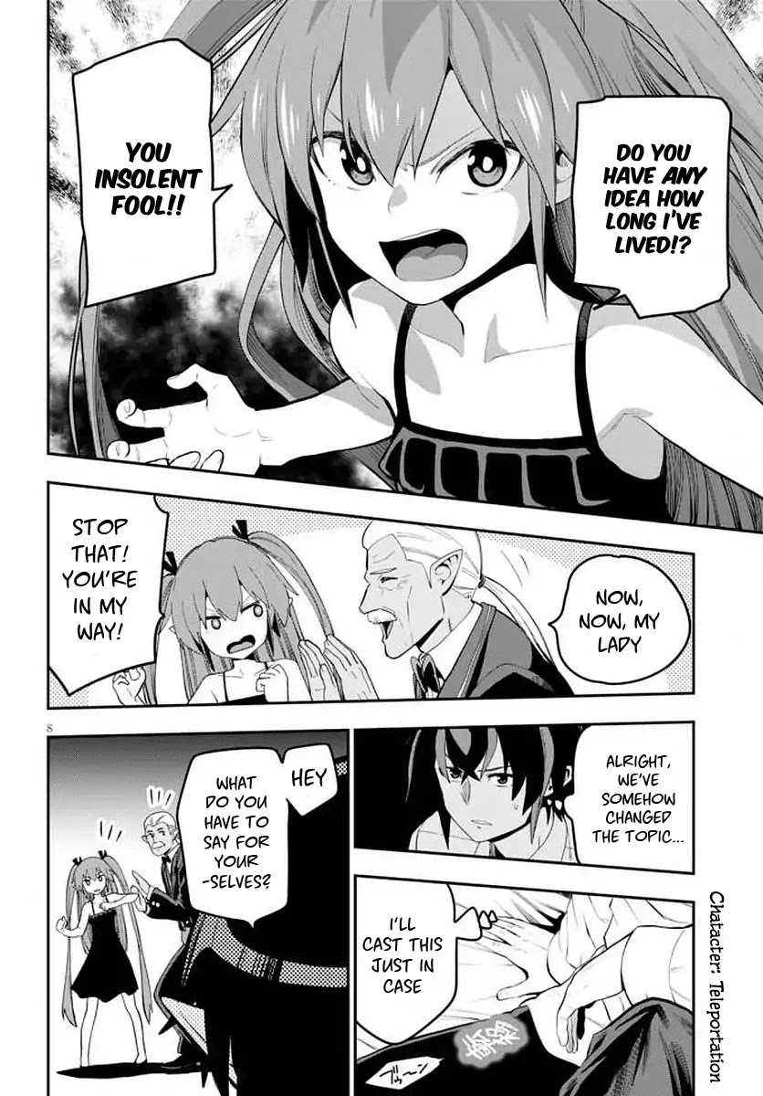 Konjiki no Moji Tsukai - Yuusha Yonin ni Makikomareta Unique Cheat Chapter 39 page 10 - Chapter 39: A Contract with a Red Loli and a New Travelling Companion...