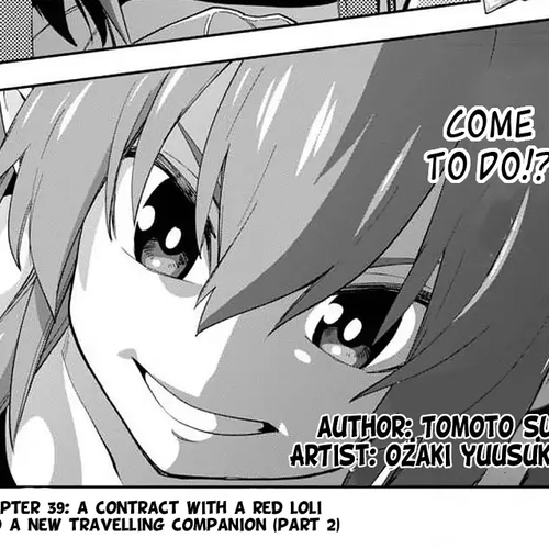 Konjiki no Moji Tsukai - Yuusha Yonin ni Makikomareta Unique Cheat Chapter 39: A Contract with a Red Loli and a New Travelling Companion... cover
