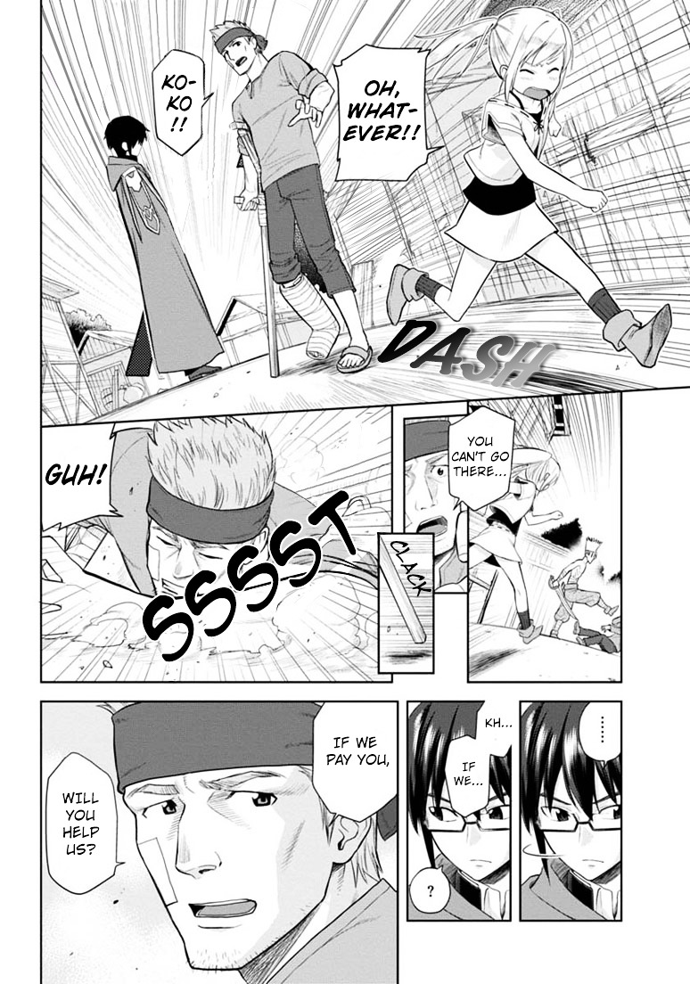 Konjiki no Moji Tsukai - Yuusha Yonin ni Makikomareta Unique Cheat Chapter 4 page 10 - Chapter 4 : Departure