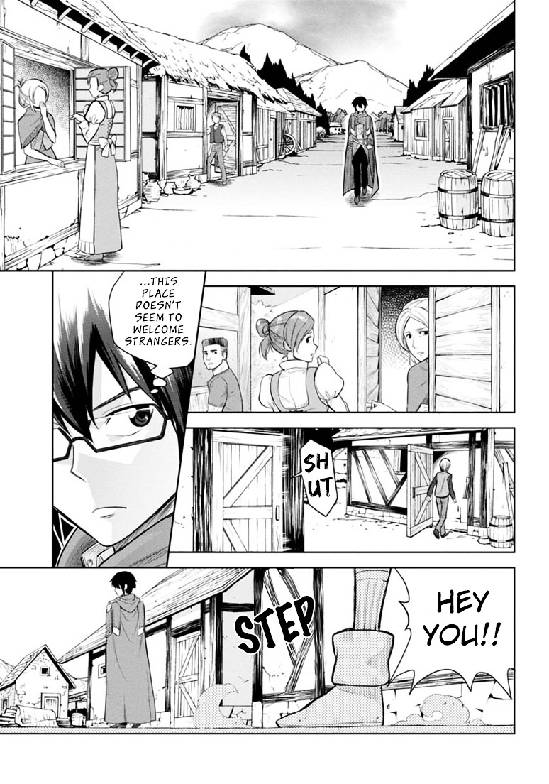 Konjiki no Moji Tsukai - Yuusha Yonin ni Makikomareta Unique Cheat Chapter 4 page 3 - Chapter 4 : Departure