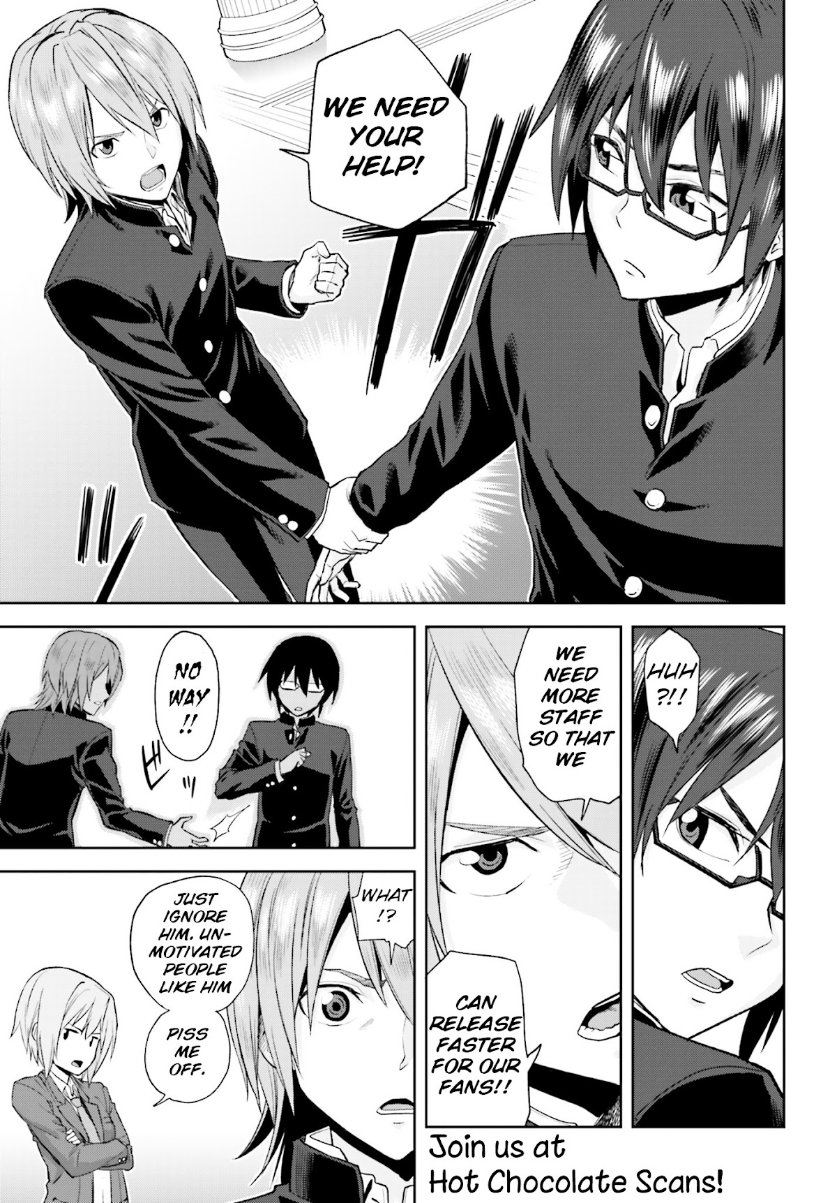 Konjiki no Moji Tsukai - Yuusha Yonin ni Makikomareta Unique Cheat Chapter 4 page 44 - Chapter 4 : Departure