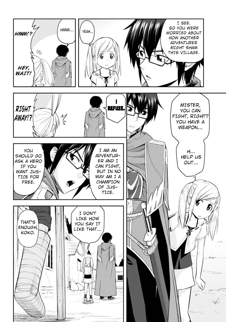Konjiki no Moji Tsukai - Yuusha Yonin ni Makikomareta Unique Cheat Chapter 4 page 8 - Chapter 4 : Departure