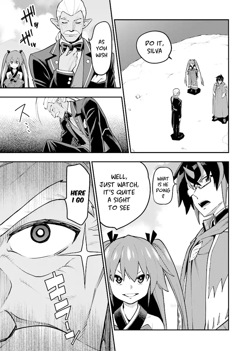 Konjiki no Moji Tsukai - Yuusha Yonin ni Makikomareta Unique Cheat Chapter 40 page 18 - Chapter 40: A Contract with a Red Loli and a New Travelling Companion...