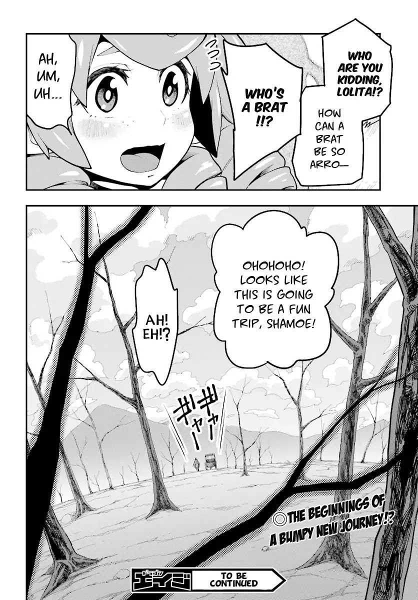 Konjiki no Moji Tsukai - Yuusha Yonin ni Makikomareta Unique Cheat Chapter 40 page 27 - Chapter 40: A Contract with a Red Loli and a New Travelling Companion...