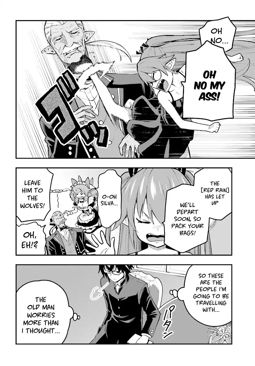 Konjiki no Moji Tsukai - Yuusha Yonin ni Makikomareta Unique Cheat Chapter 40 page 7 - Chapter 40: A Contract with a Red Loli and a New Travelling Companion...
